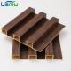 Mall Slat Interiored Nano PVC Wood Effect Indoor Fluted Wall Panel for Wall Decoration