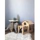 4mm Birch Plywood Rabbit Bunny House 76x46x56cm wooden rabbit furniture