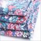 Rusha Textile   Knitted Spandex Printed Single Jersey Spun Polyester Flower Fabric