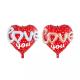 Heart Shaped Party Foil Balloon for Valentine'S Day Celebration Wedding Room