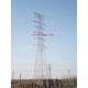 Galvanized Electric Transmission Tower Arc Welding Durable Q235 Q235
