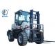 3 Ton Off Road Internal Combustion Forklift / Field Forklifts Rugged Mountain Road Railway Construction Forklift