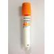 Disposable Clot Activator Blood Collection Tube 2ml-7ml With Orange Cap