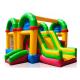 Three In One Childrens Bouncy Castle , Kids Jumping Castle With Rush Slides