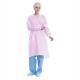 Non Sterile Disposable Nonwoven Isolation Gown 40 45 50g