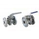 2pc flanged valve ss316.ss304 size:1/2"-4"