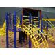 CARBON STEEL POWDER PAINTED COBINED CLIMBING SLIDE YGOF-035