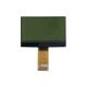 White Fond Yellow - Green Background Stn Lcd Module Type COG Lcd Display 12864