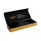 Black Magnetic Gift Box Foldable Flap Wig Gift Box  With Lids
