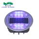 LED Warning Lane Marker Solar Road Stud Lights Waterproof IP68 Aluminum Alloy