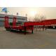 Customizec 70 Tons Low Bed Container Trailer Used For Transport Excavator