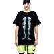 Oversized Hip Hop Oversized T Shirt Mens Fashion With Skulls Pattern Type