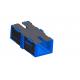 Ceramic Sleeve Fiber Optic Adapter With Shutter Standard IEC Size Low Insertion Loss