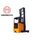 Narrow Channel 48V 1500kg Electric Reach Forklift Stand Type