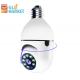 Tuya Wifi 3mp Bulb IP Camera Full HD Smart Home Security Wireless Camera With Light