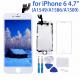 1334x750P Iphone 6 White LCD Screen High Durability Capacitive Touch Type