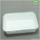 650ml Bleached Sugarcane Lunch Box With PET Lid-Disposable Bagasse Take Away Food Box-Compostable Sugarcane Container