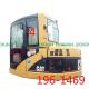196-1469 Windshield CATERPILLAR Cab Glass Left Door Rear Position NO.4