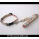 20*900mm Double layer lanyard with custom logo and metal hook