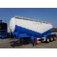 TITAN vehicle 3 axle 55 ton 48cbm bulk material trailer cement silo for sale in india