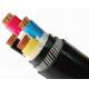 Shaped Conductor PVC Armoured Cable Black Sheath Color CE IEC Certification