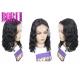 180 Density Human Hair Lace Front Wigs Pre Plucked Malaysian Water Wave Bob Wigs