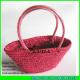 LUDA handmade straw fiorelli handbags cute red wheat straw handbags