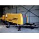SHANTUI HBT6008Z trailer pump adopted to achieve good concrete suction performance