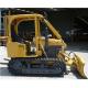 Mini track tractor w/ Canopy with six-action blade Crawler Bulldozer optional