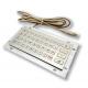 Waterproof IP65 Outdoor 41 keys Mini Stainless Steel Metal Keyboard Rear Panel Mounted