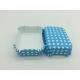 Blue White Polka Dot Cupcake Wrappers / Liners Non Stick Muffin Cases Single Wall