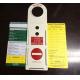 Safe Plastic Tag / Scaffolding Safety Products / Warning Function