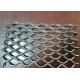 Steel 0.8mm Thick Expanded Metal Filter Mesh Diamond Shaped Openings