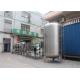 Industrial Professional Filter Systems RO Water Treatment Plant With Silver Water Tank 6T