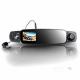 2000B Night Vision Car DVR Camera Three Lens 360 Degree Wide Angle G-sensor HDIM Car Rearview Mirror Recorder