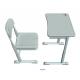 K11 Modern Single Student Table And Chair Set With Groove HDPE Material