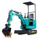 PC10 Euro5 Hightop Mini Excavator Machine With Roll Over Protection System Function