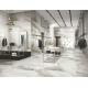 Large Porcelain Marble Tile / Agate Bathroom Glazed Porcelain Floor Tile