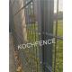 PVC Coated Wrought Iron Fence 8/6/8mm Wire Diameter Long Serve Life Anti Rust