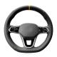VW Golf 8 Passat Alltrack Variant Atlas 2019-2020 ARTEON PU Leather Steering Wheel Cover