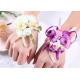 Country Weddings Sproms Snapshots Artificial Silk Flowers Wrist Corsages