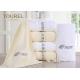 Customized Hotel Hand Towels High Water Absorbent 100% Cotton