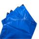 s PE Blue Tarpaulin Fabric for Dustproof and Sunlight Blocking Width 2-11m 180gsm