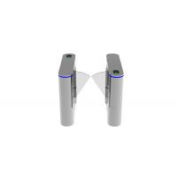 700mm Width Electronic Flap Barrier Turnstile Pedestrian Automatic Systems Entry Systems