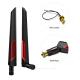Indoor and Outdoor Dual Band ABS Vertical Wifi Antenna with 2.4G/5.8G Frequency Range