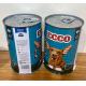 Pet food can pet food tin Printing Method Printing Machine Customed Food Tin Can OEM