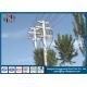 66KV Stainless Steel Electrical Power Pole Ample Supply And Prompt Delivery