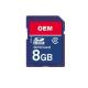 Personalised Portable High Speed SD Memory Cards 8GB