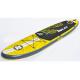 Yellow Customized Inflatable Water Toys / Inflatable Sup Board with 2 years warranty