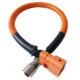 High Frequency Transmission Orange 500mm 2 core Electric Vehicle Wiring Harness 300V